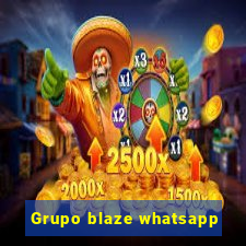 Grupo blaze whatsapp